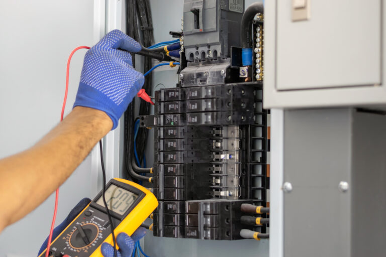 Testing of a residential electrical panel