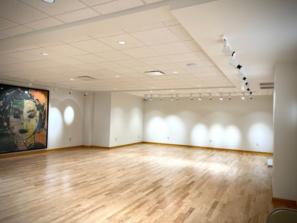 Lower level display room
