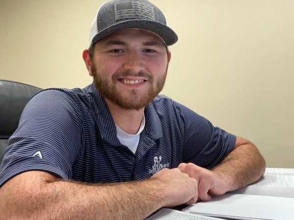 "Joe" Dickey Electric junior estimator Alex Birtalan.