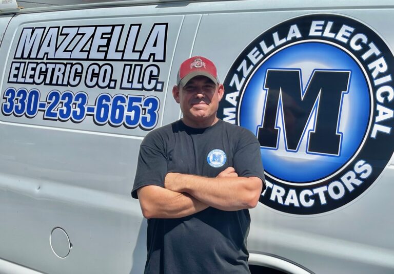 Mazzella Electric’s “wiring artwork” to make Boardman animal hospital shine