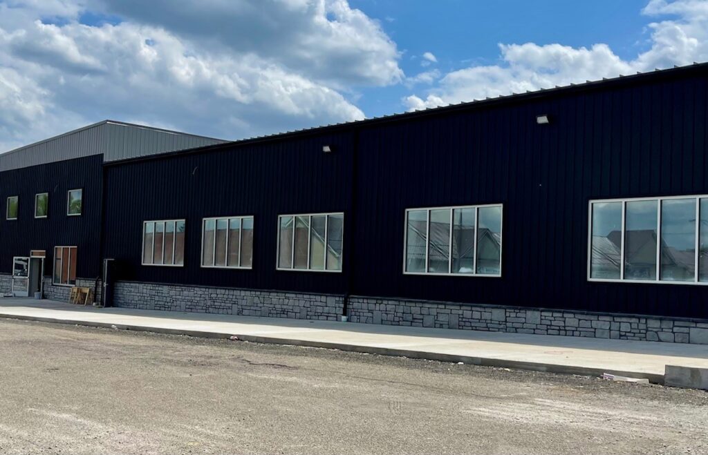 Outside of new Body Shop Total Fitness and athletic center in Wedgewood Plaza.