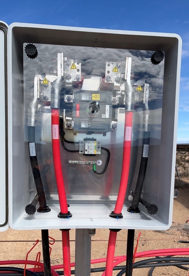 Gemini solar and energy field work outside of Las Vegas, NV.