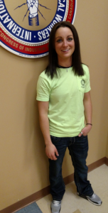 Brittany Massacci, electrician apprentice, Warren