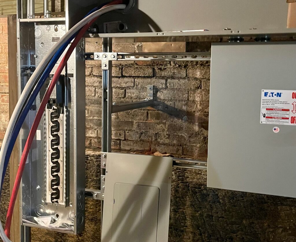 Main power panels