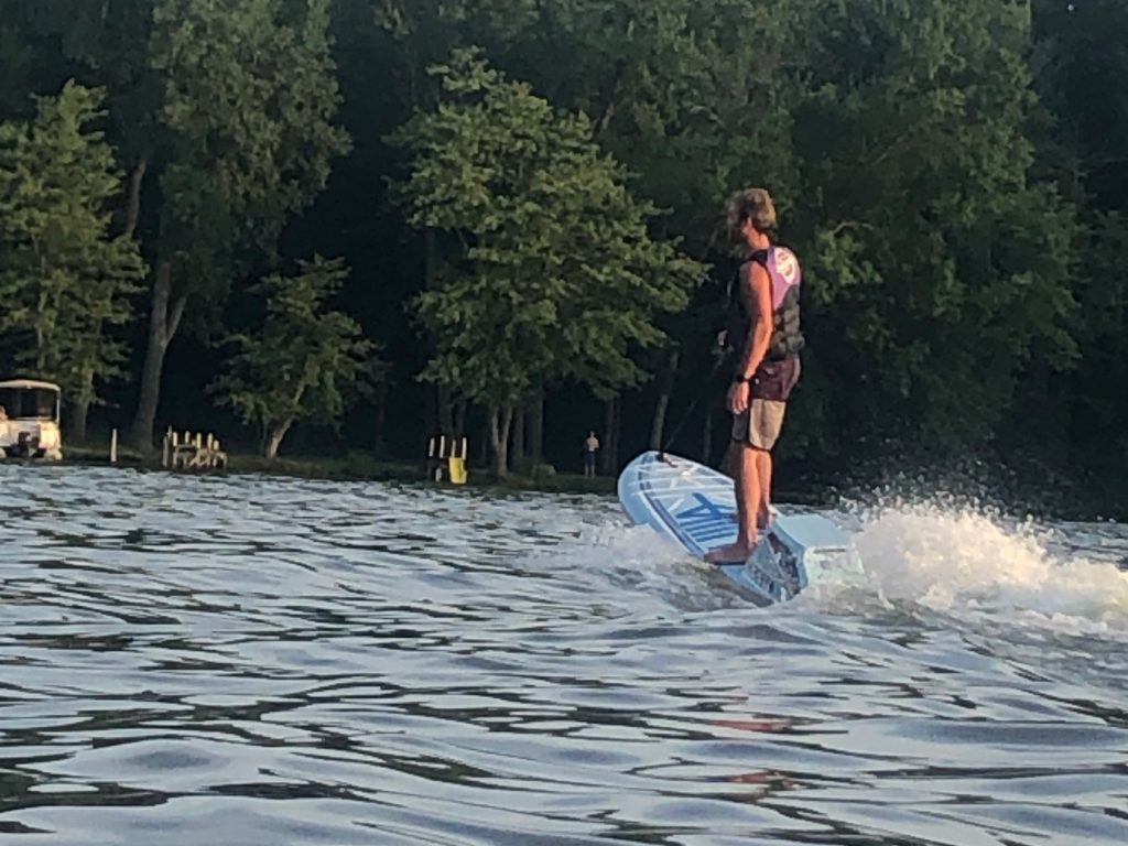 Satterlee water skiing